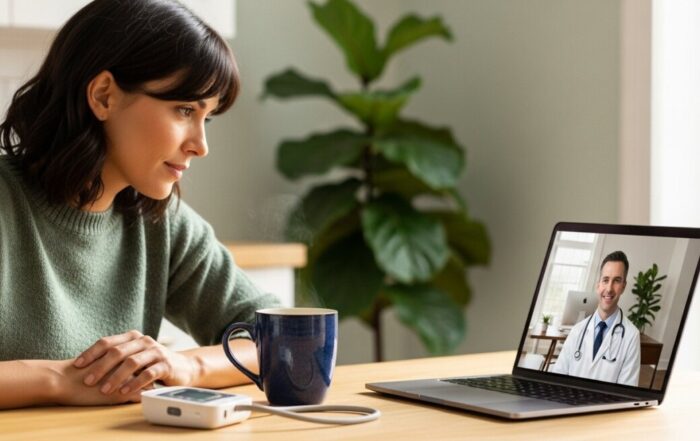 video call with doctor