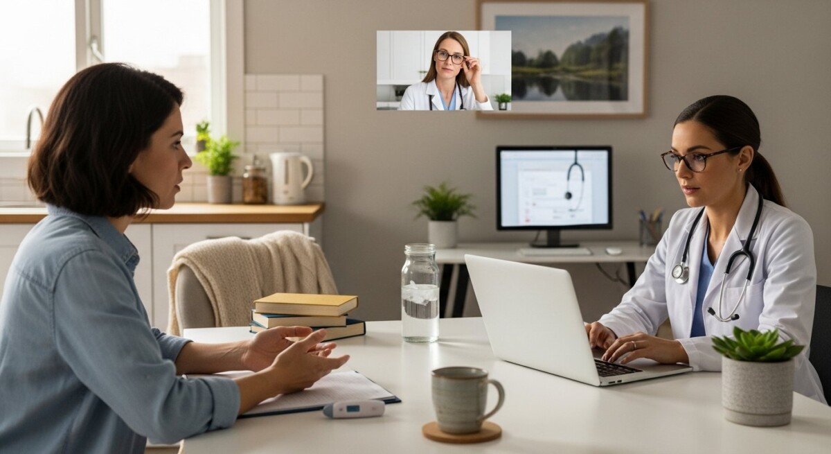 remote consultations for flu