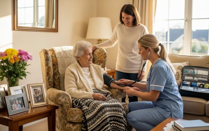 In-home medical care for seniors with dementia