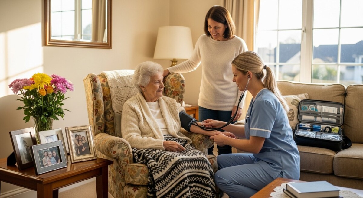 In-home medical care for seniors with dementia