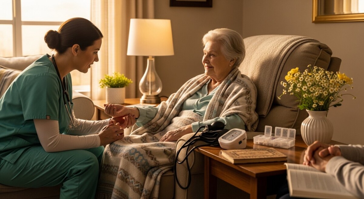 Home palliative care vs hospice care differences