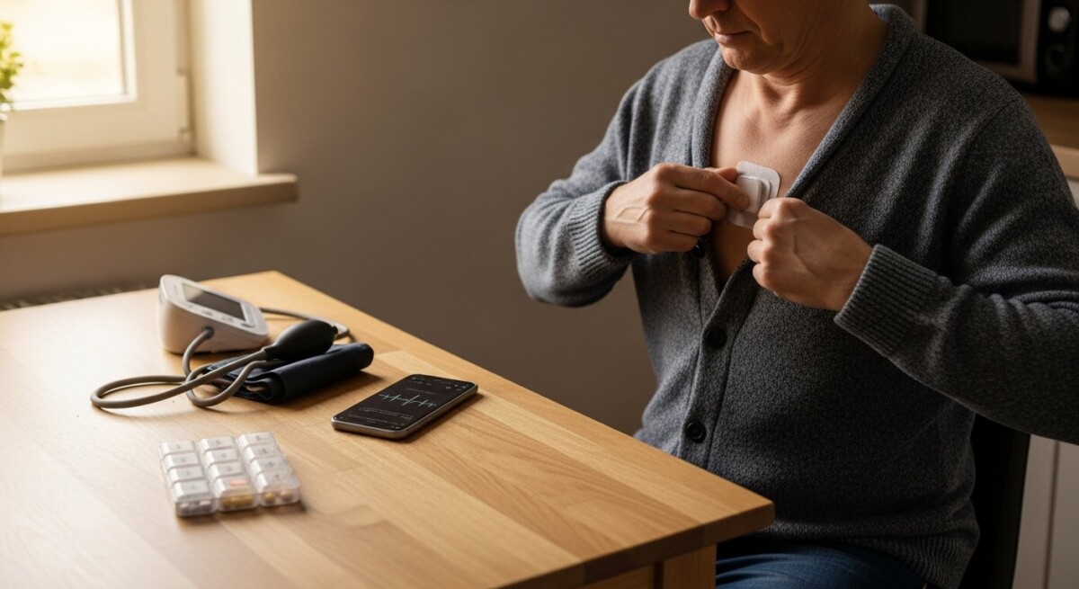 Remote monitoring devices for chronic heart conditions