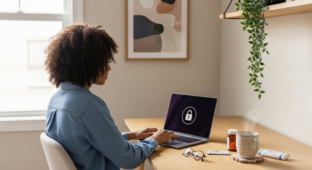 Protecting patient data during virtual medical consultations