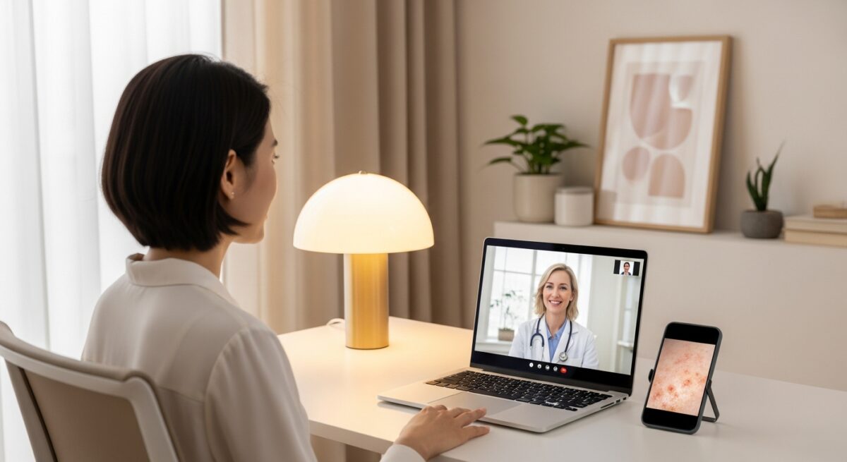 Virtual Dermatologist Visit Online Skin Consultation Guide