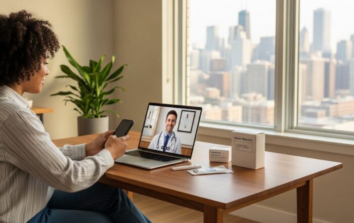 telehealth doctor visits available in Chicago, Illinois