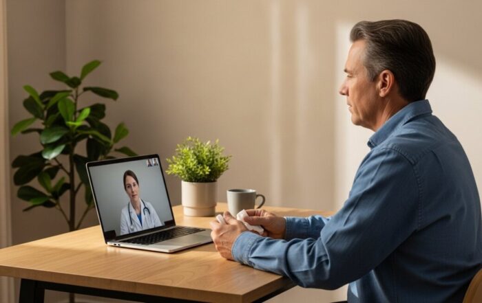 Dayton, Ohio remote physician visits via video chat