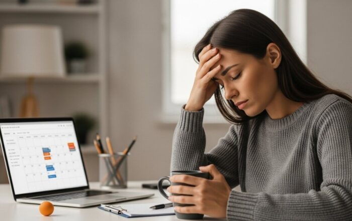 signs of anxiety vs stress