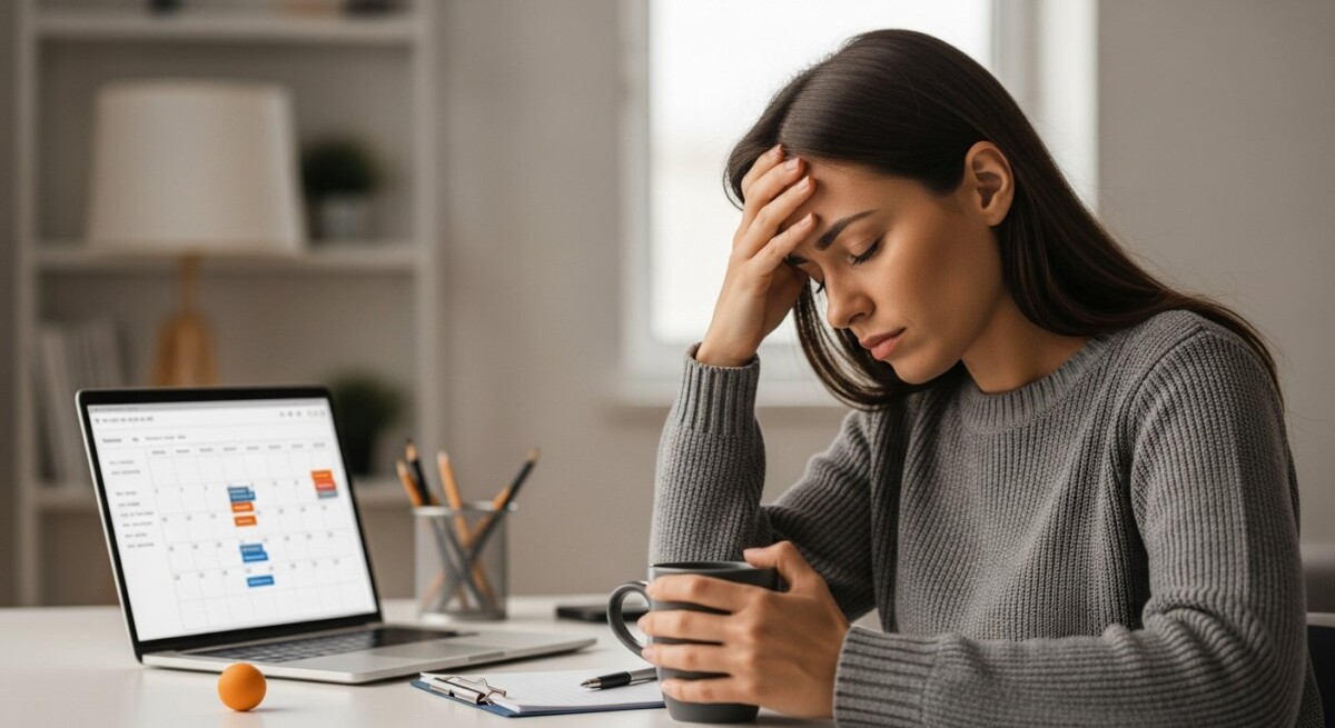 signs of anxiety vs stress