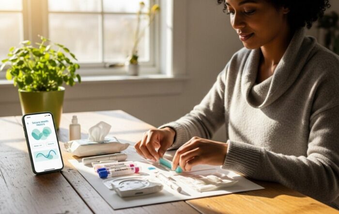 Preventative health with at-home kits