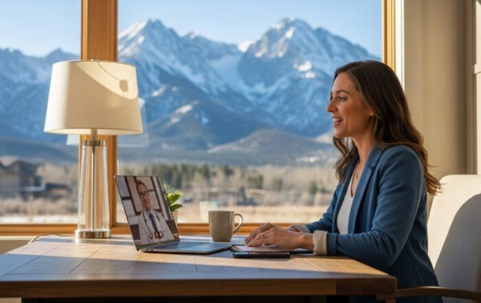 Centennial, Colorado remote physician visits via video chat
