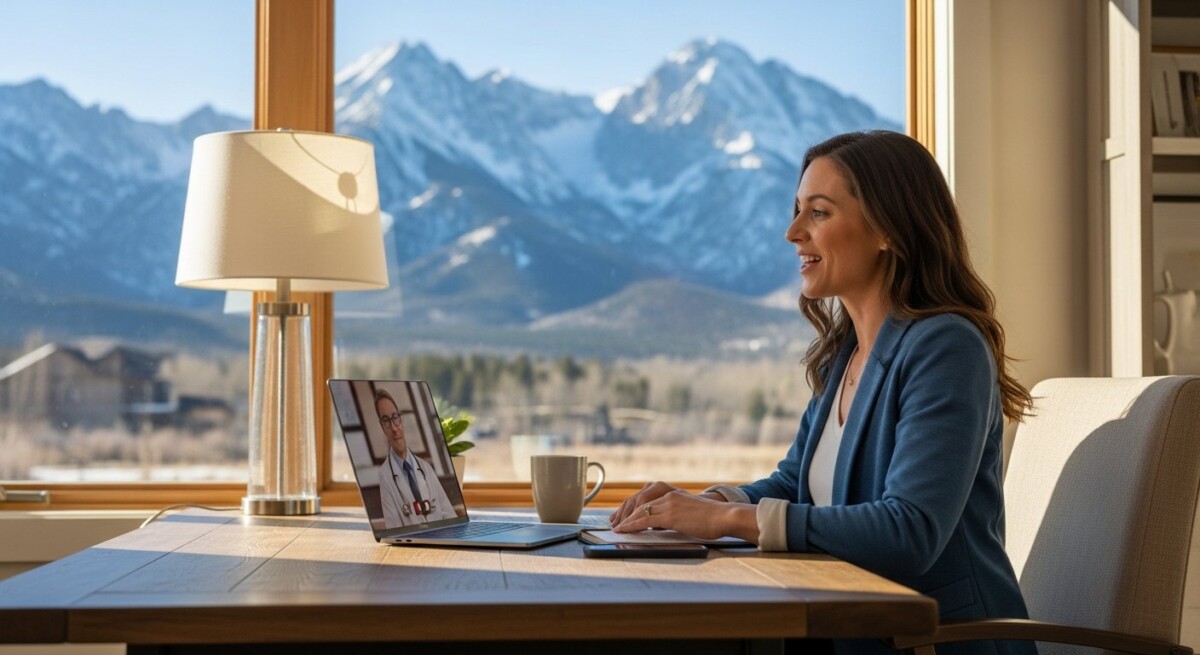 Centennial, Colorado remote physician visits via video chat