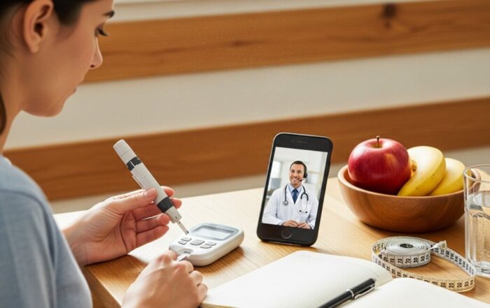 Diabetes risk and home monitoring