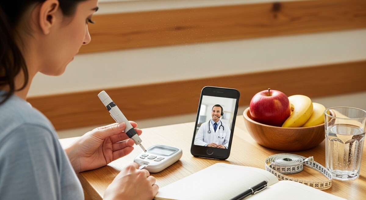 Diabetes risk and home monitoring