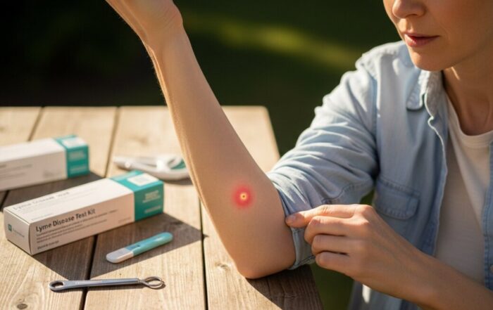Lyme disease symptoms and testing