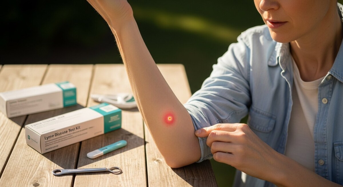 Lyme disease symptoms and testing