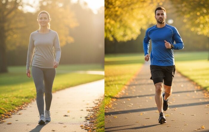 walking vs running for weight loss