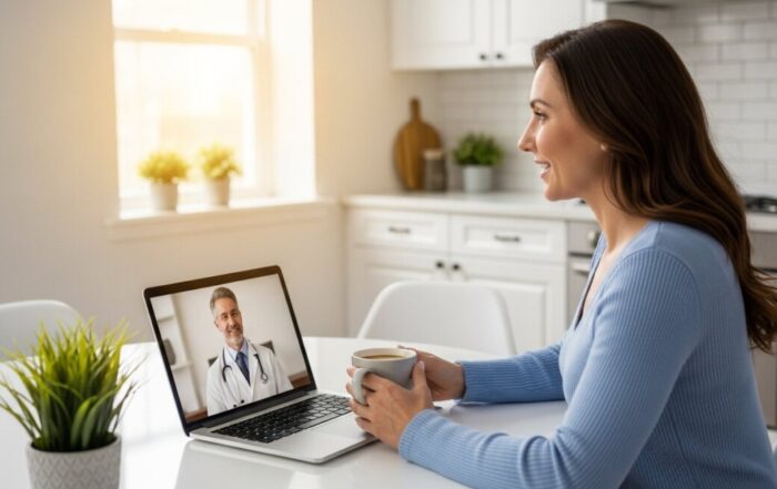 Elgin, Illinois remote physician visits via video chat