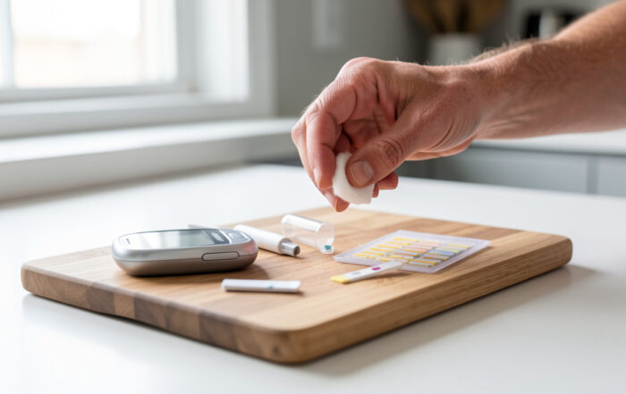 at home diabetes test kit for monitoring