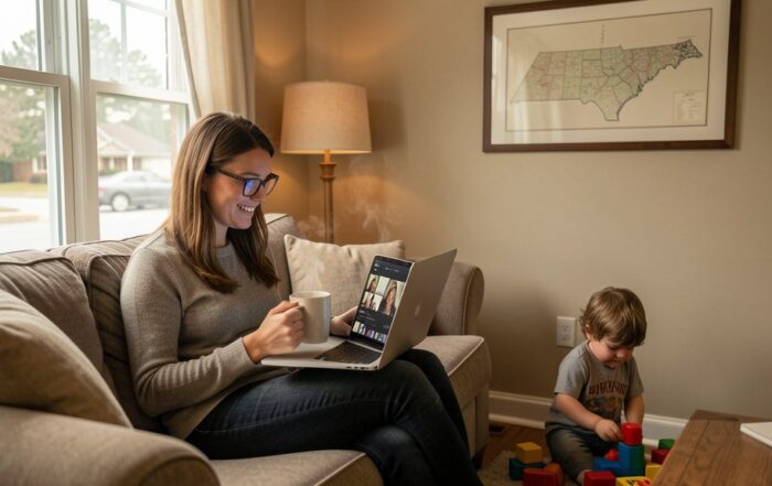 Fayetteville, North Carolina remote physician visits via video chat