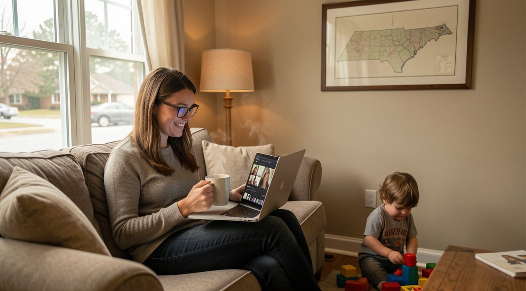 Fayetteville, North Carolina remote physician visits via video chat