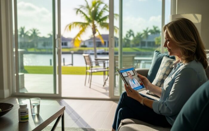 Cape Coral, Florida telemedicine doctor visits from home